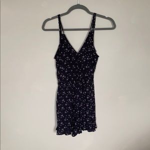 American Eagle Navy Romper